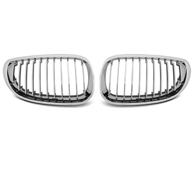 Grille chrome s'adapte aux bmw e60/e61 de 03/07 à 10.