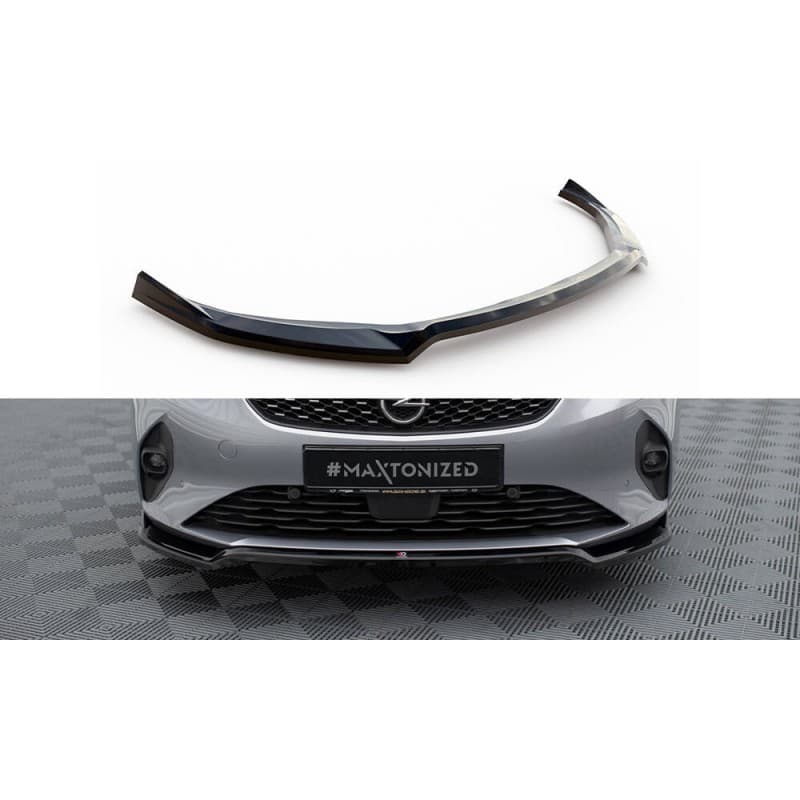 Front splitter v.2 opel corsa f ( mk6)