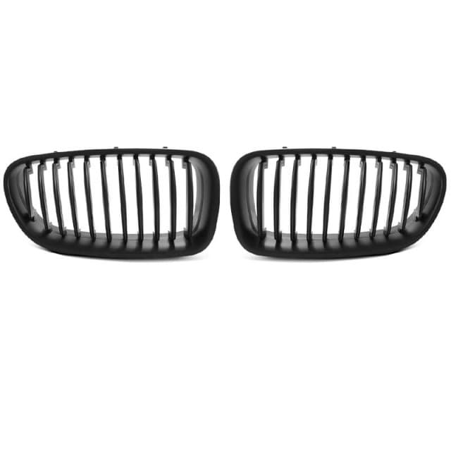 Grille noire mate convient aux bmw f10 / f11 de 2010 à 2016.