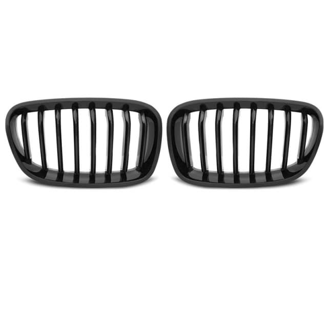 Grille noire brillante s'adapte à bmw f20 f21 11-12.14.