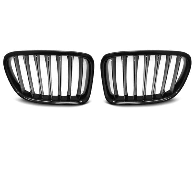 Grille noire brillante s'adapte à bmw x1 e84 lci 12-14.