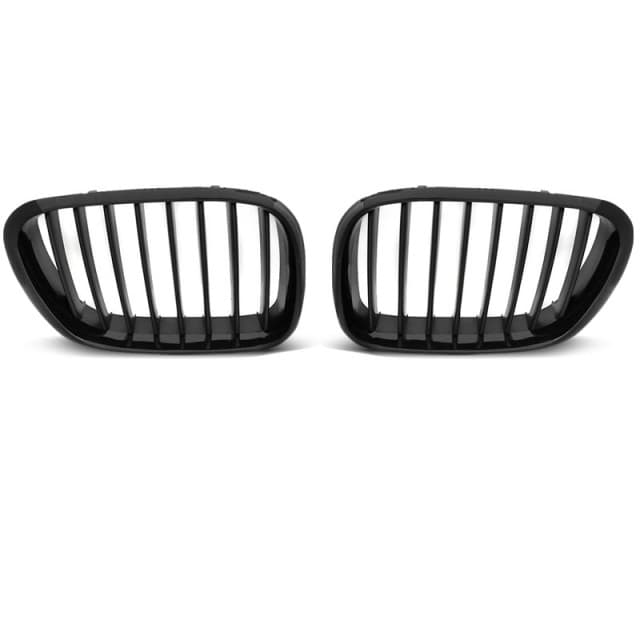 Grille noire brillante - cadre noir s'adapte à bmw x5 e53 09.99-10.03