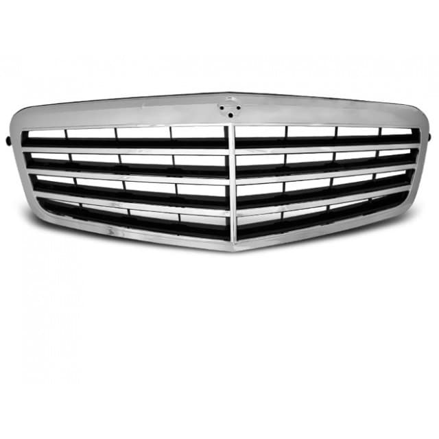 Grille chrome s'adapte à mercedes w212 09-13.
