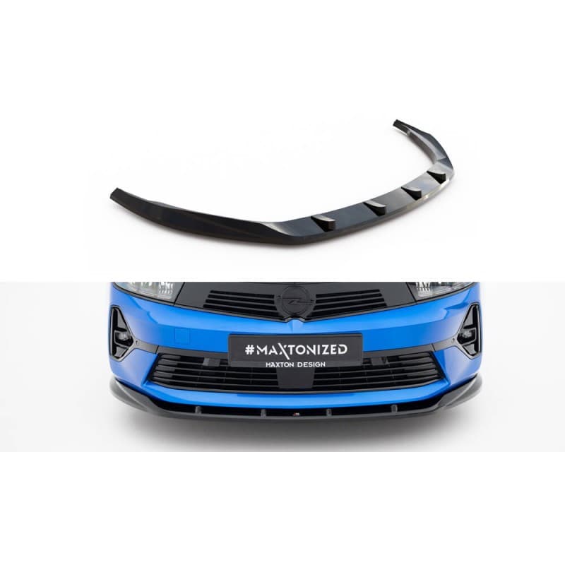Front splitter v.2 opel astra l (mk6)