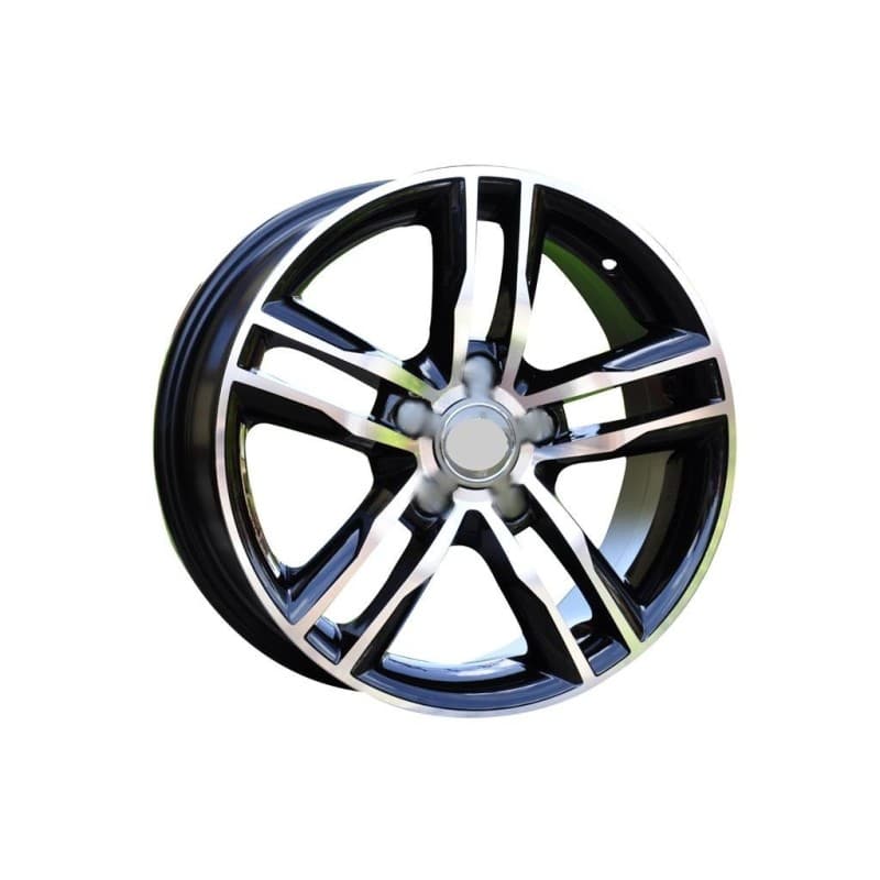 4 jantes 8.0 18 5x112 design audi gris brillant