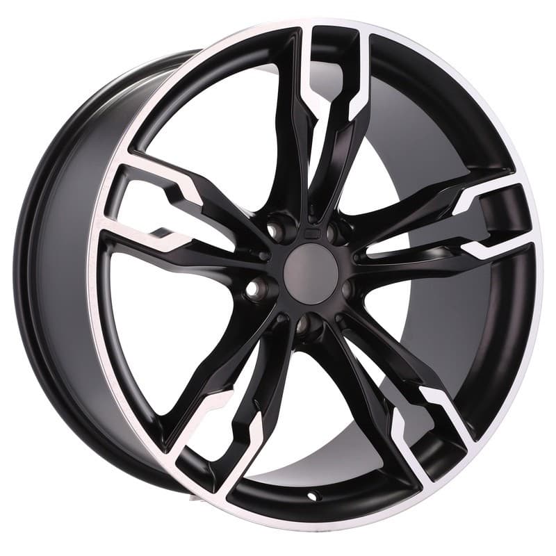 4 jantes 9.0 18 5x120 design bmw noir mat