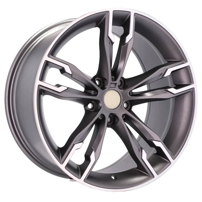 4 jantes 8.0 18 5x120 design bmw gris mat