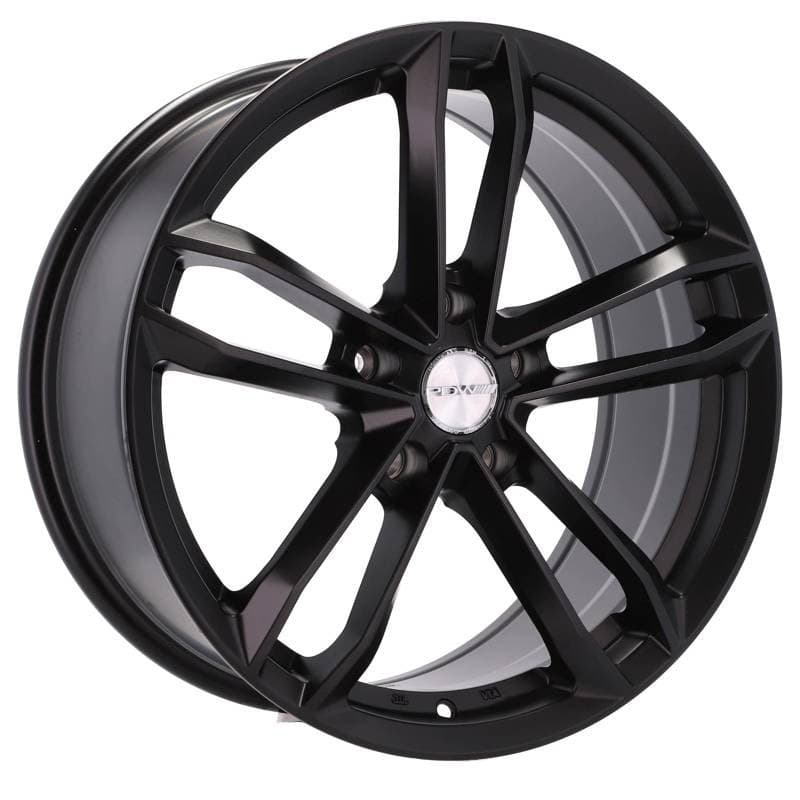 4 jantes 8.0 18 5x120 noir mat