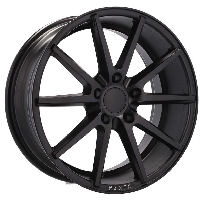 4 jantes 7.5 17 5x114.3 noir mat