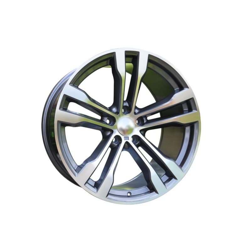 4 jantes 10.0 20 5x120 design bmw gris brillant