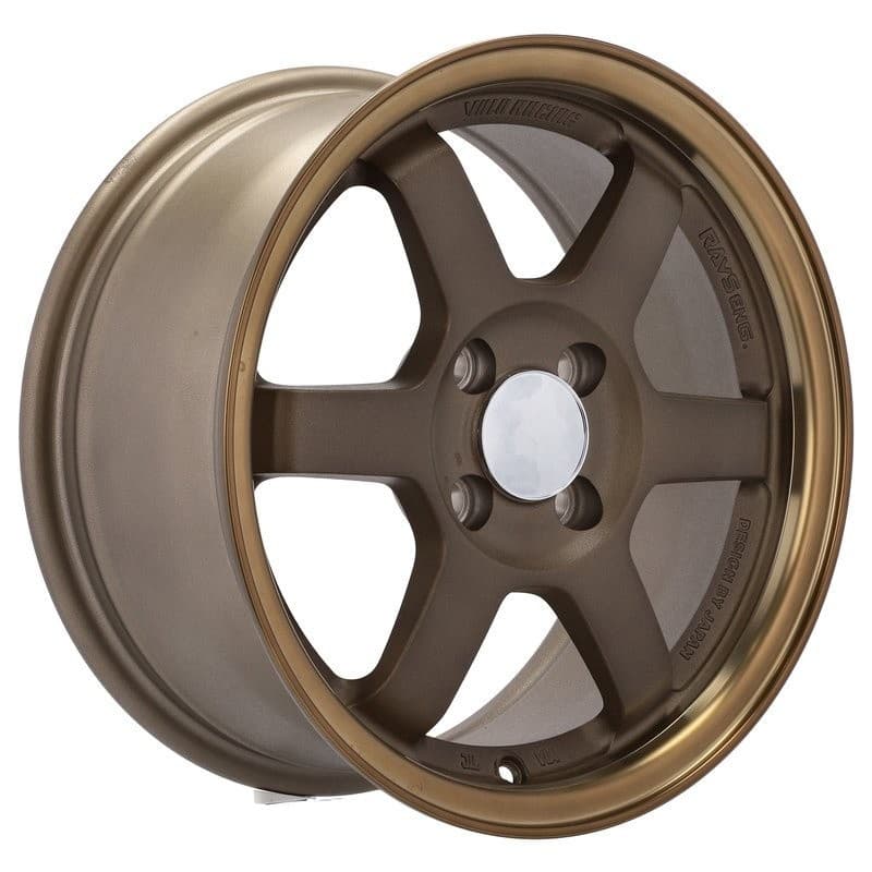 4 jantes 7.0 15 4x100 brun brillant