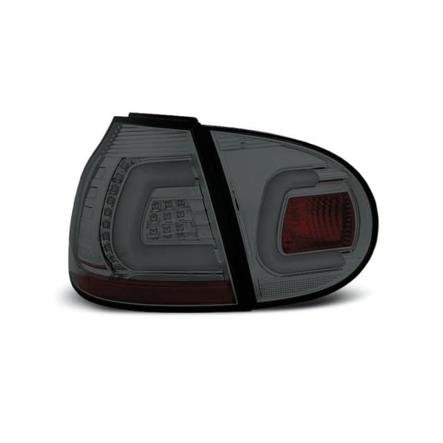 Feux arrière à barre led fumée s'adaptent au vw golf 5 10.03-09