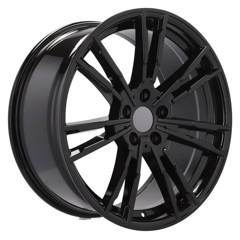 4 jantes 9.0 20 5x120 design bmw noir brillant