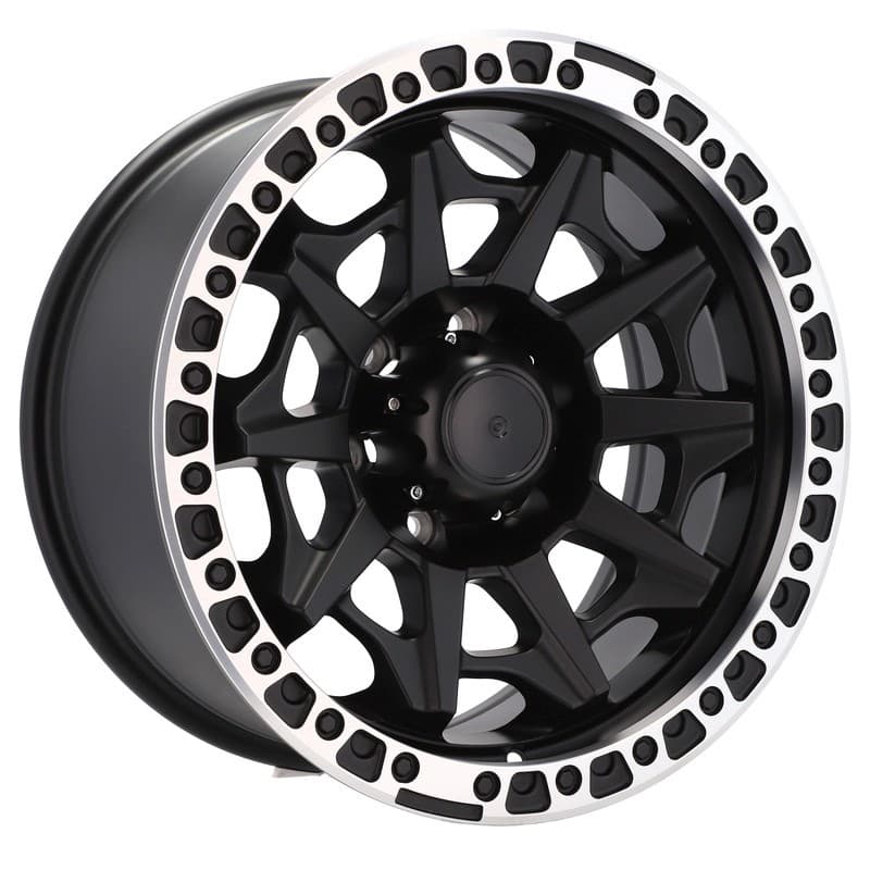 4 jantes 9.0 18 5x127 noir mat