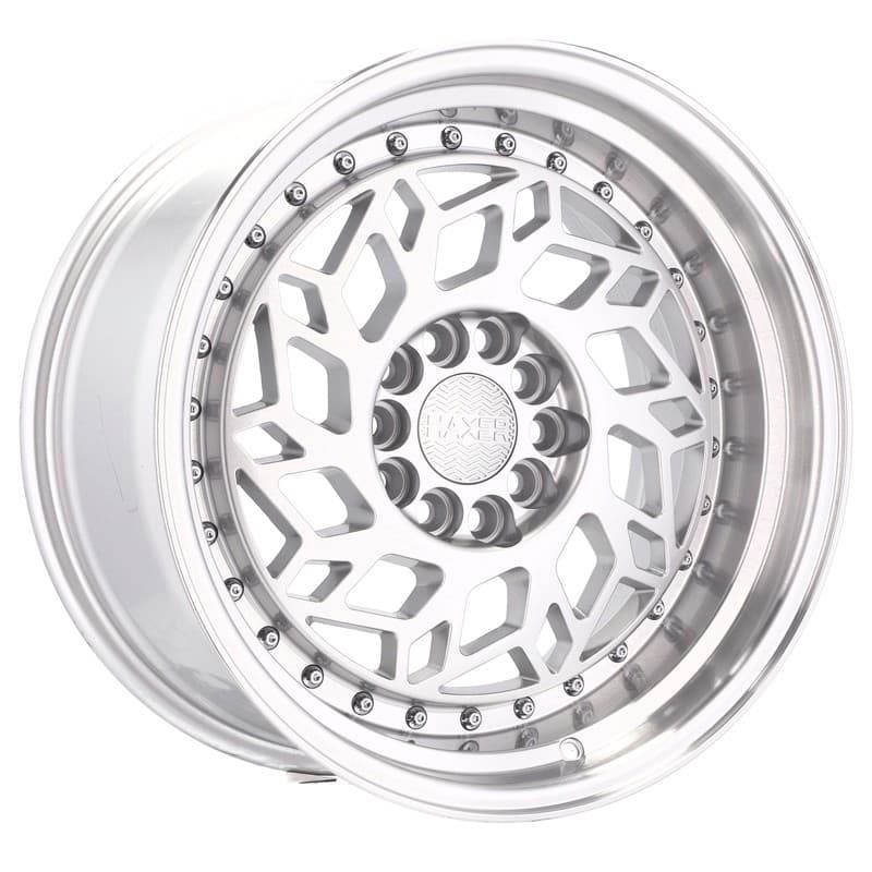 4 jantes 8.0 17 5x120 argent brillant