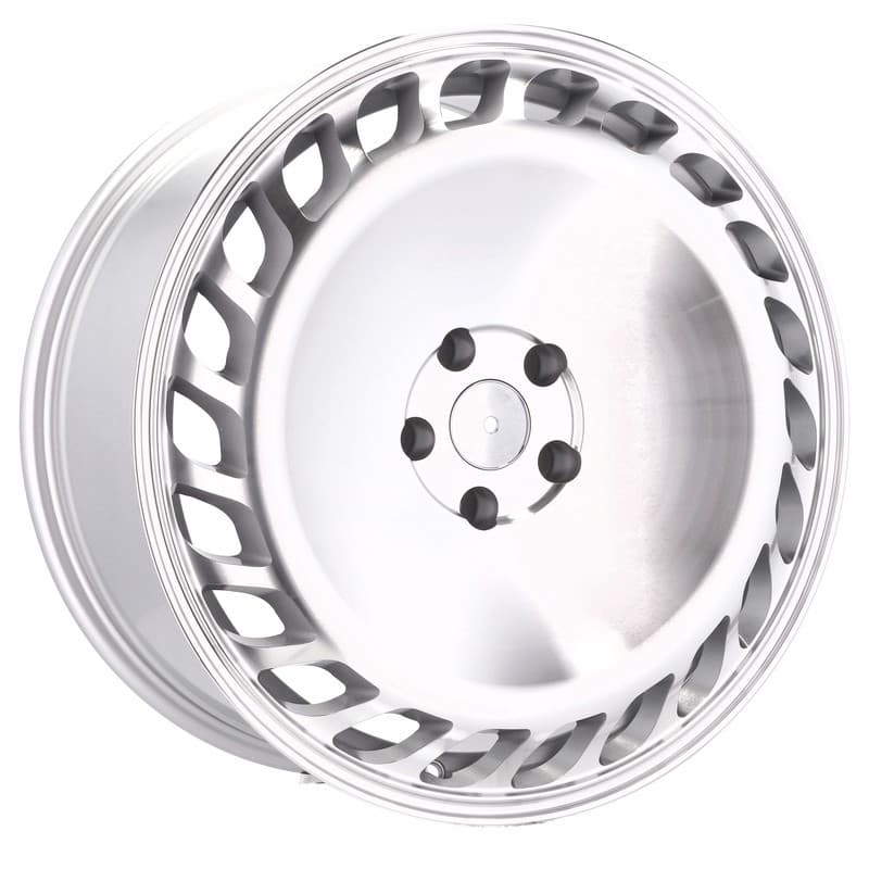 4 jantes 8.5 19 5x112 argent brillant