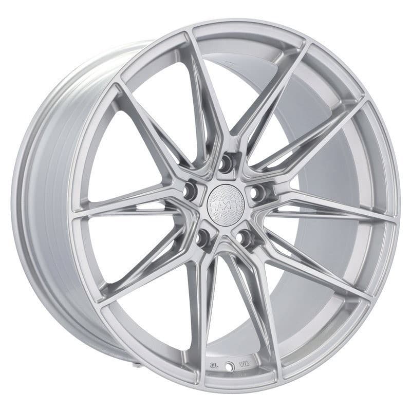 4 jantes 8.5 19 5x112 argent brillant