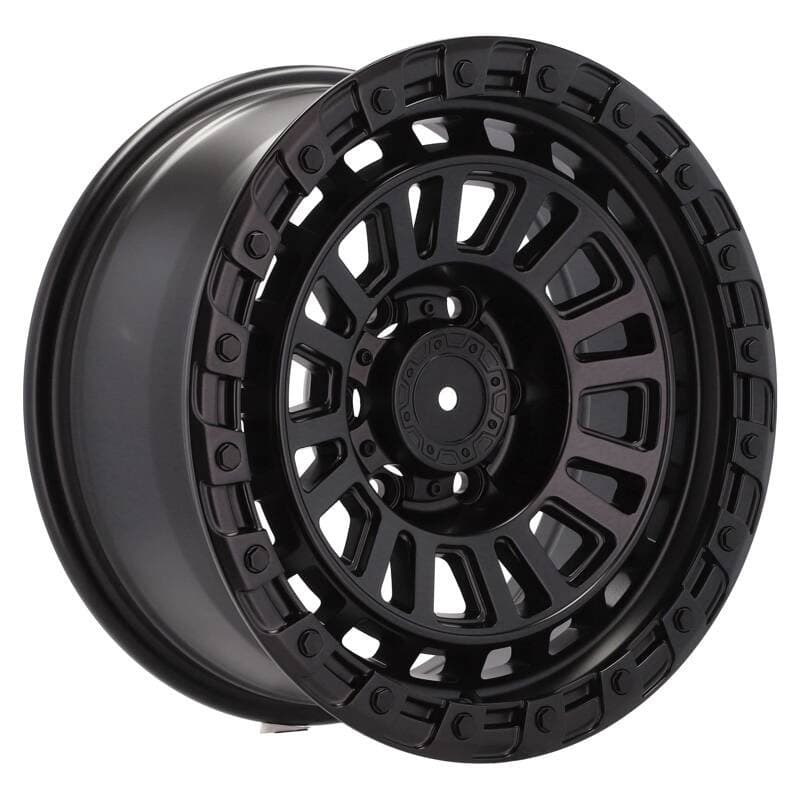 4 jantes 8.0 17 6x139.7 noir mat
