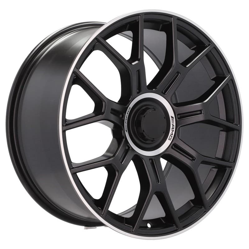4 jantes 8.5 20 5x112 design mercedes noir mat