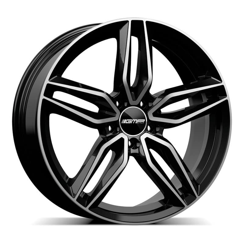 4 jantes 8.0 19 5x112 noir brillant