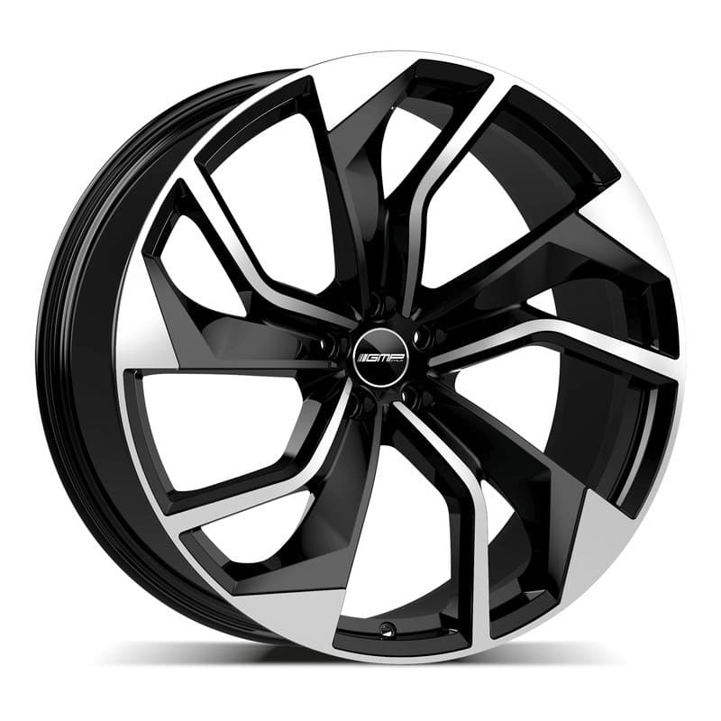 4 jantes 10.0 22 5x112 noir brillant