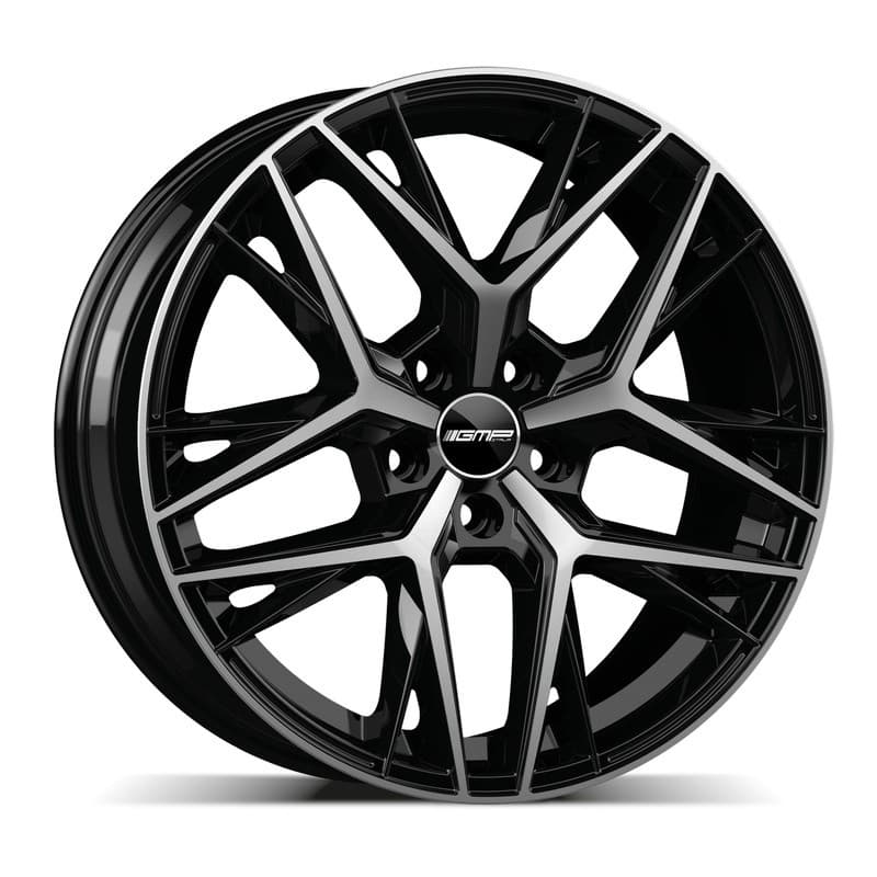 4 jantes 8.0 19 5x112 noir brillant