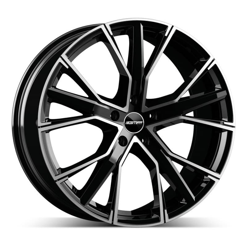 4 jantes 10.0 22 5x112 noir brillant