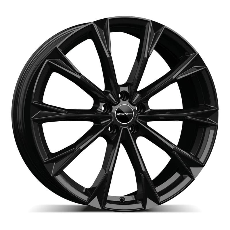 4 jantes 8.0 19 5x112 noir brillant