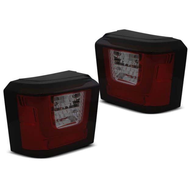 Feux arrière à barre led fumé rouge s'adaptent au vw t4 90-03.03.