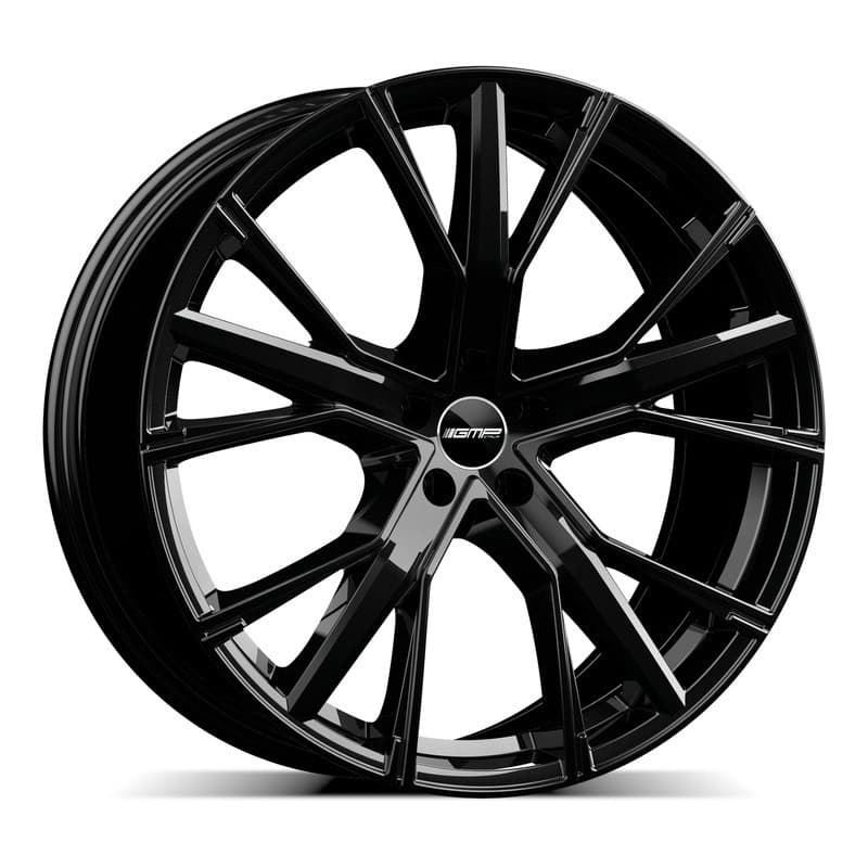 4 jantes 10.0 22 5x112 noir brillant