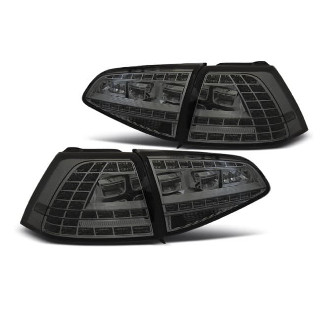 Feux arrière led sport fumé seq s'adaptent au vw golf 7 13-17