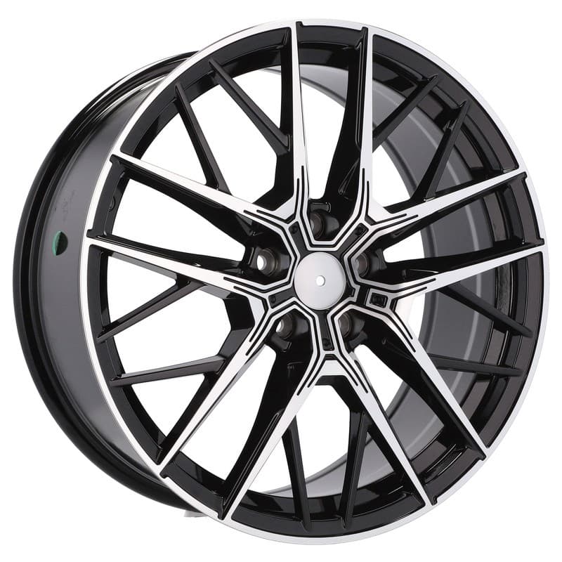 4 jantes 8.0 19 5x120 design bmw noir brillant
