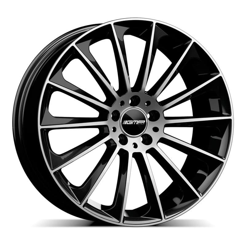 4 jantes 8.5 20 5x112 noir brillant