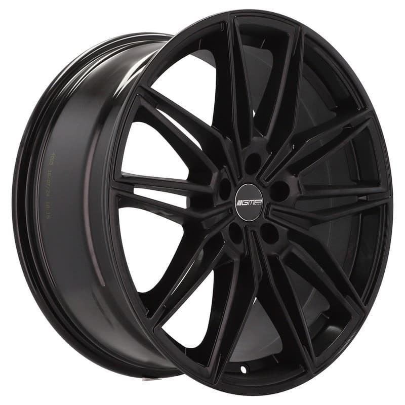 4 jantes 8.0 18 5x112 noir brillant