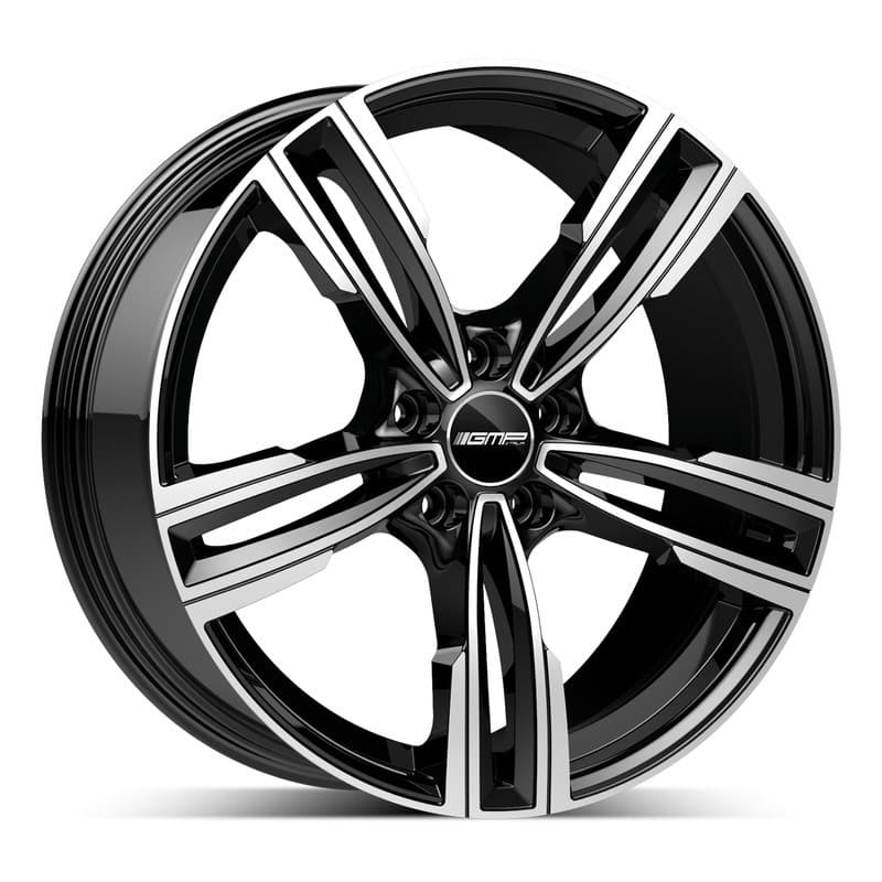 4 jantes 8.5 20 5x120 noir brillant