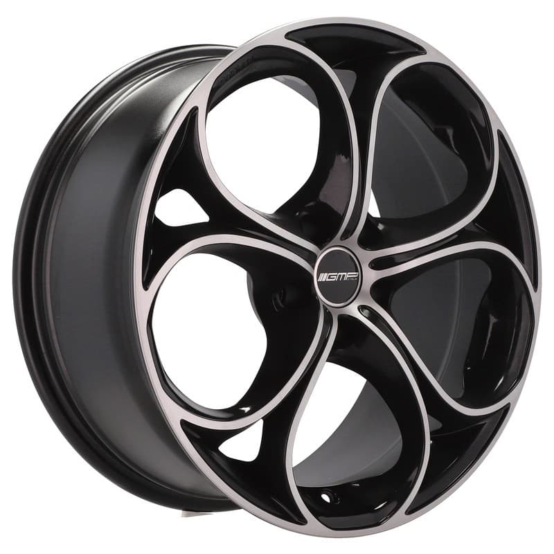 4 jantes 8.5 20 5x110 noir brillant