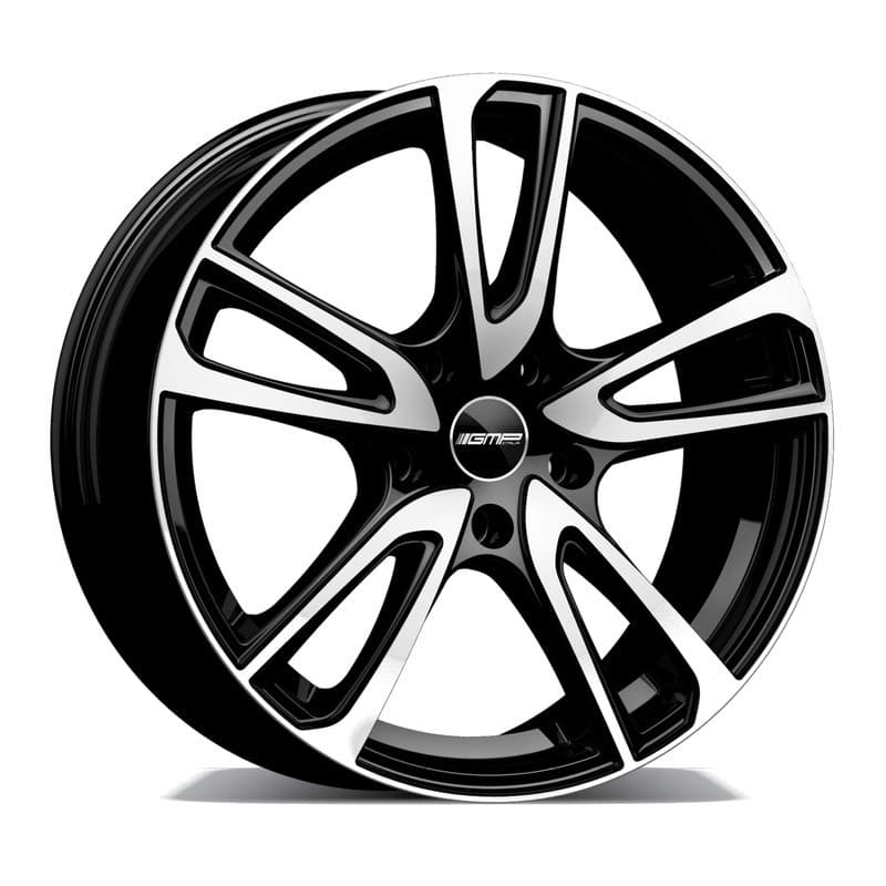 4 jantes 6.5 16 5x114.3 noir brillant