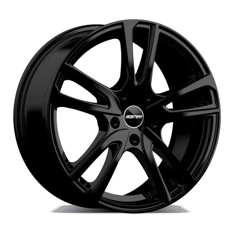 4 jantes 6.5 16 4x108 noir brillant
