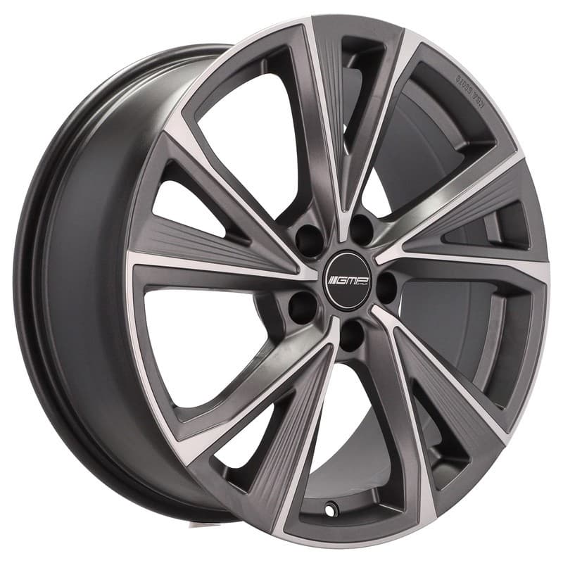 4 jantes 8.0 20 5x112 gris mat
