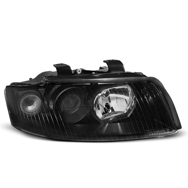 Phares noirs s'adaptent à audi a4 b6 10.00-10.04