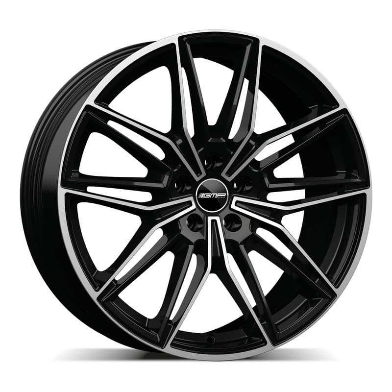 4 jantes 8.0 19 5x112 noir brillant