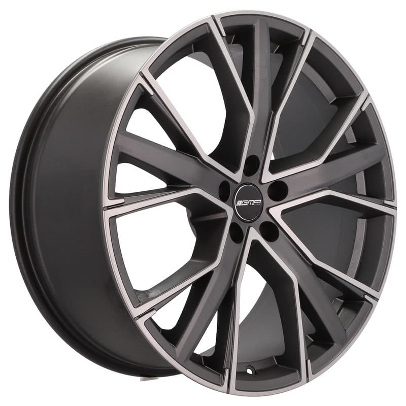 4 jantes 9.0 20 5x112 gris mat