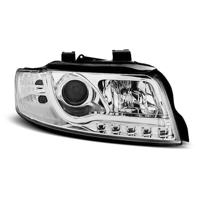 Tube de phare chrome s'adapte à audi a4 10.00-10.04