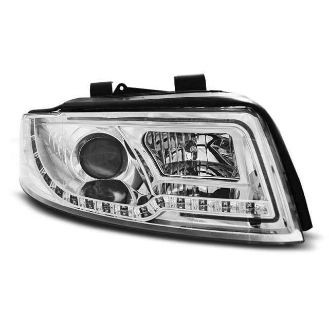 Tube de phare chrome s'adapte à audi a4 10.00-10.04