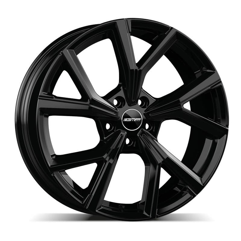 4 jantes 8.0 19 5x108 noir brillant