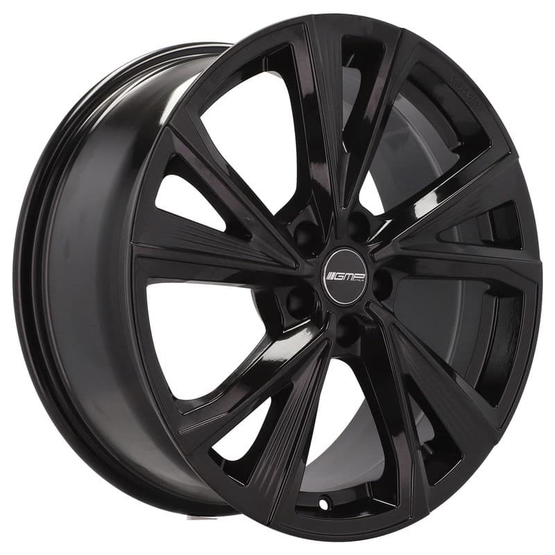 4 jantes 8.0 19 5x112 noir brillant