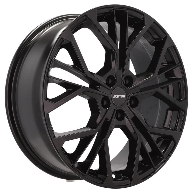 4 jantes 7.0 17 5x112 noir brillant