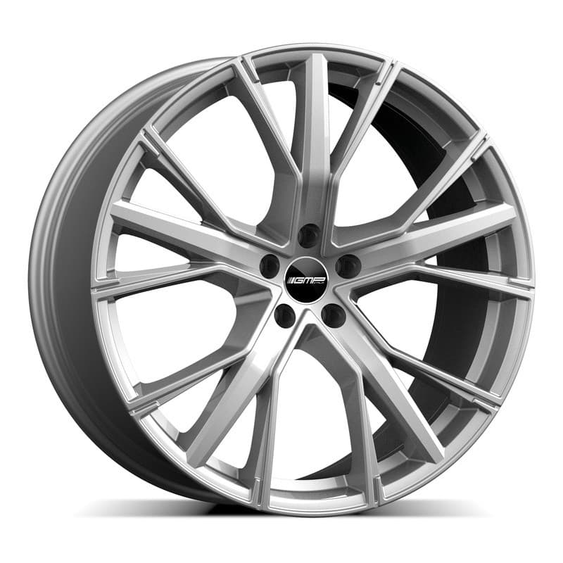 4 jantes 8.0 18 5x112 argent brillant