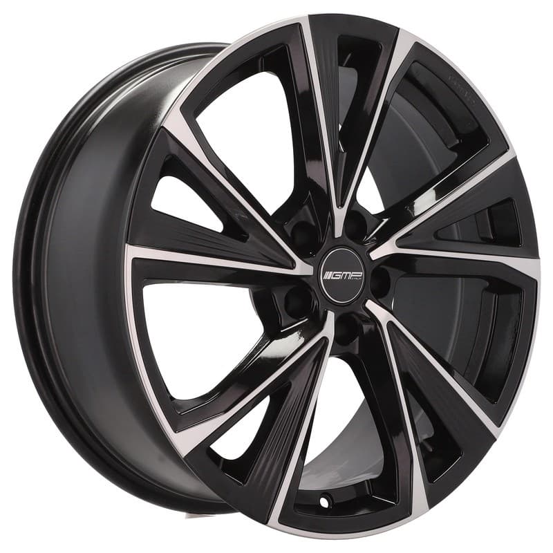4 jantes 8.0 19 5x112 noir brillant