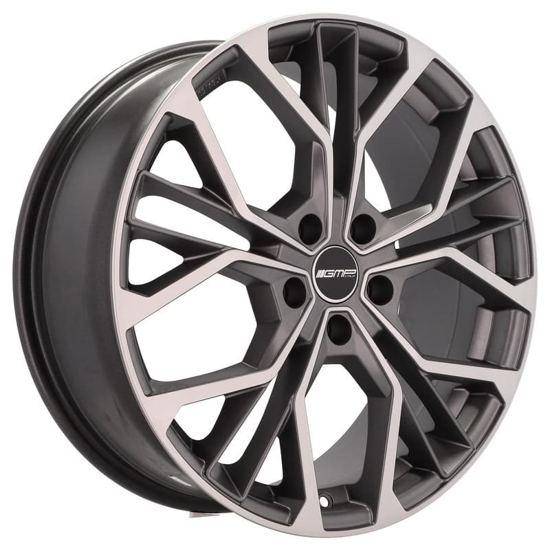 4 jantes 7.0 17 4x108 gris mat